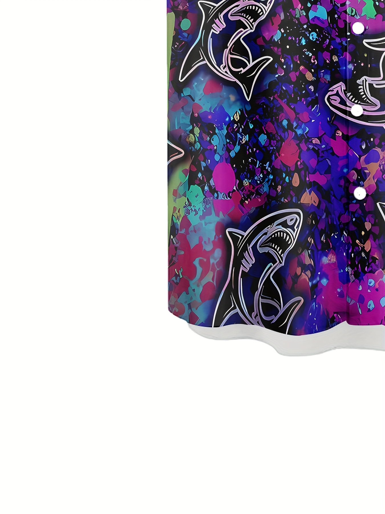 men's neon shark 3d shirt pink - Temu Canada