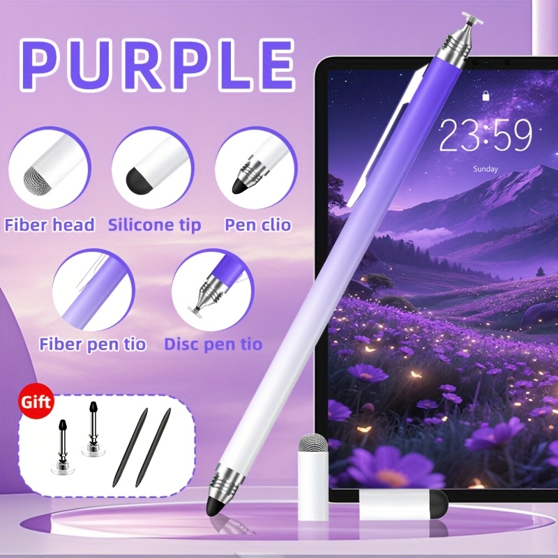 TEMU Multifunctional Stylus, Gradient Touch Stylus, For Charging, Touchscreen Stylus, Special Capacitive Stylus For Drawing And Gaming