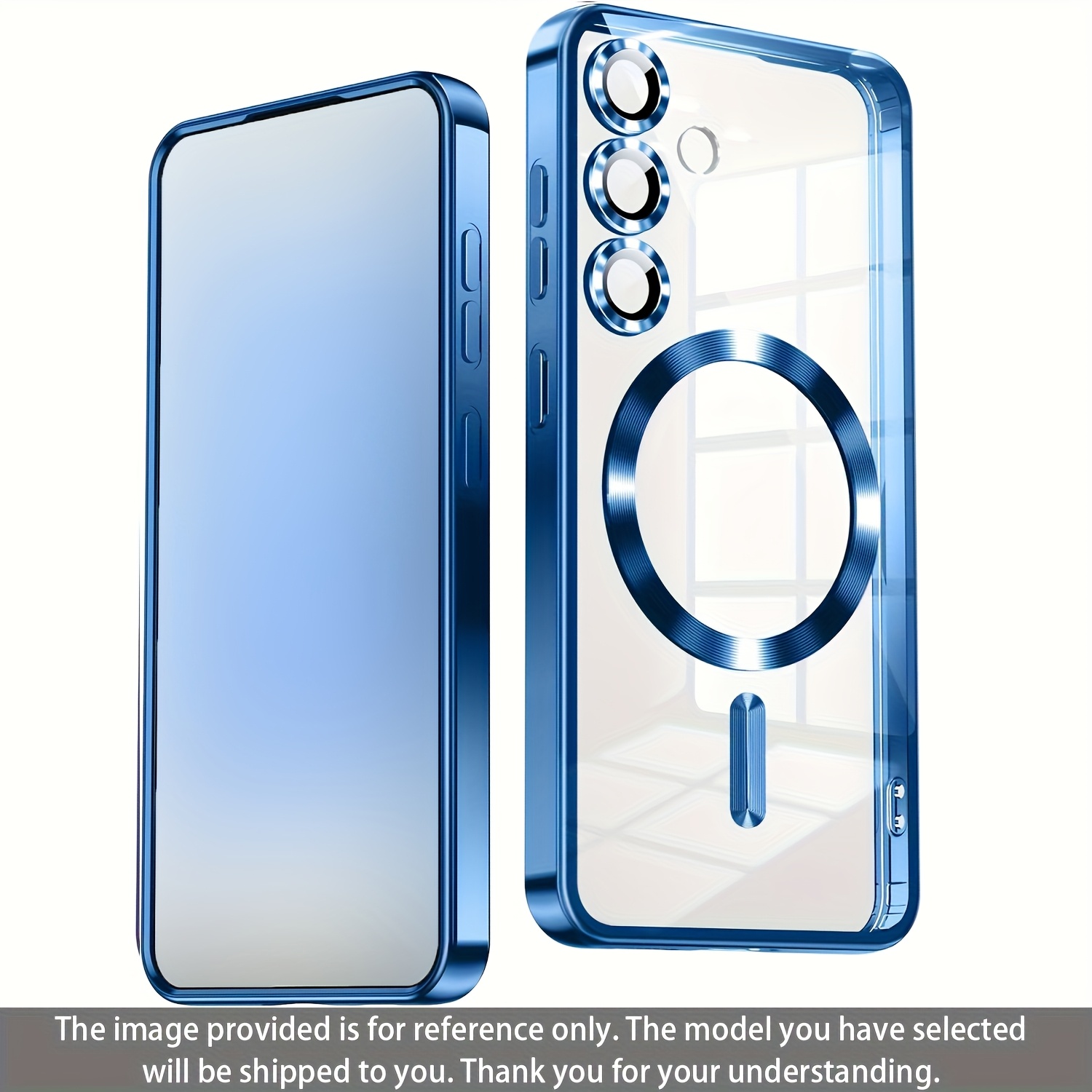 Image of Phone Case - Slim Magnetic Case For For Galaxy A56, A55 5g, A54 5g, A36, A35 5g, A34, A16, A15, A14, A26, A25, A24, A06, A05, A05s, S25 , S24 , S23 , Note 20, Note 20 Ultra, Case, Anti-yellowing Cover