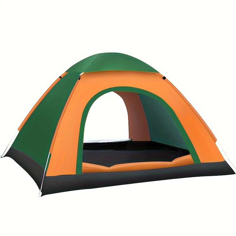 

Beach Tent For 2-3 People, Camping Tent Portable Automatic 2 Door Tent For Fishing Picnic