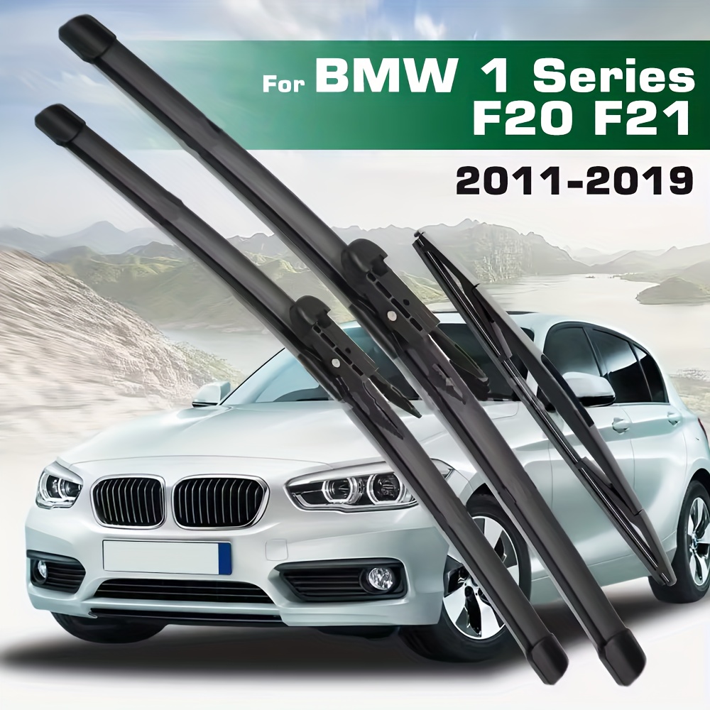 TEMU Front & Rear Wiper Blades Set For 1 Series F20 F21 114i 116i 118i 120i 125i M135i M140i 116d 118d 125d 2011 - 2019