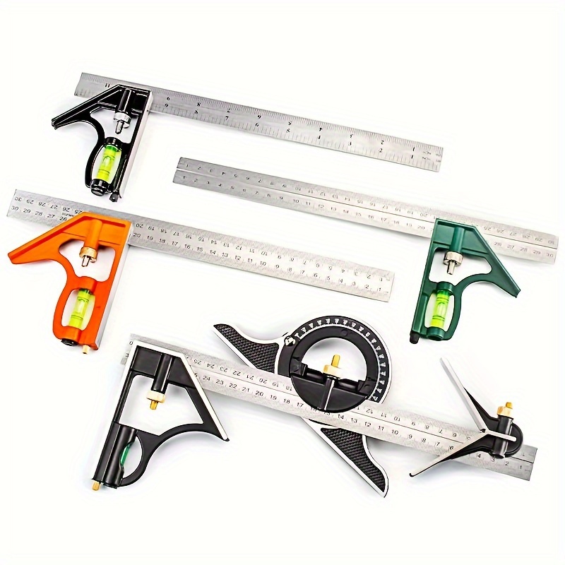 

Aluminum Alloy & 201 Steel Combination Set, Woodworking - Measuring Tool, Uncharged, , For Use