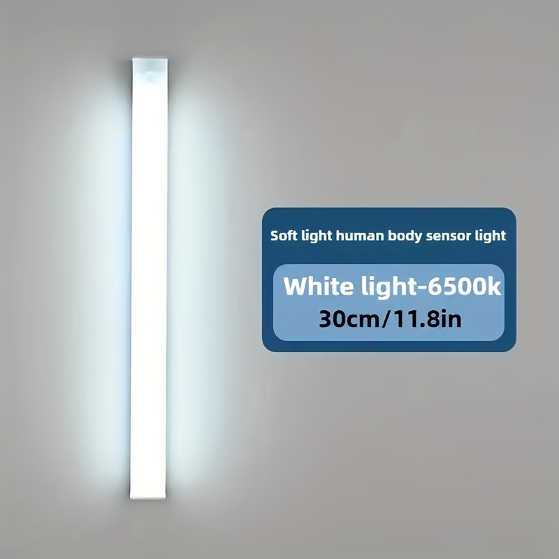 TEMU Rechargeable Led Motion Sensor Night Light For Rvs, Rv Lighting, Rv Indoor , Human Lamp, Usb Charging, Suitable For Rv Bedrooms, Corridors,