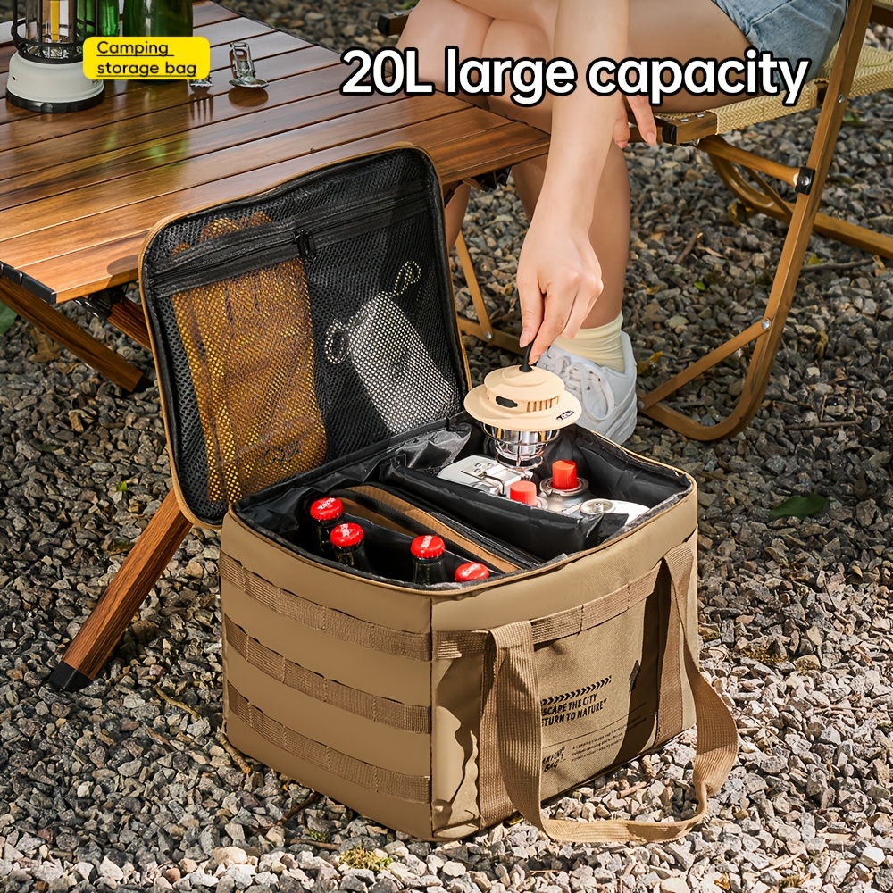 Portable Multifunctional Outdoor Storage Bag | Tactical Insulation for Camping, Hiking