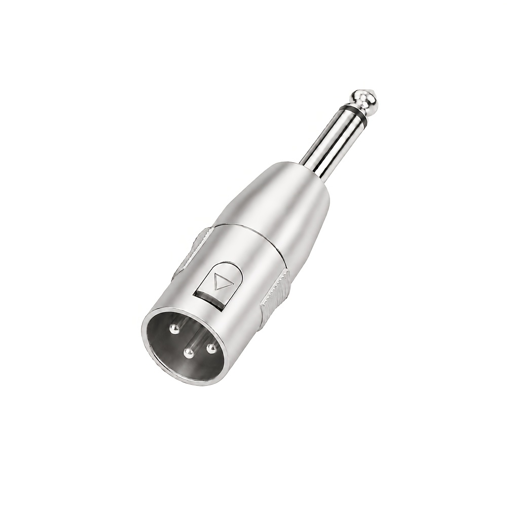 TEMU Lmbgm 6. To Xlr Audio, 6. Male To Xlr Female Metal For Microphone, Speaker, Mixer, Stable Plug And Play Connection With High Fidelity