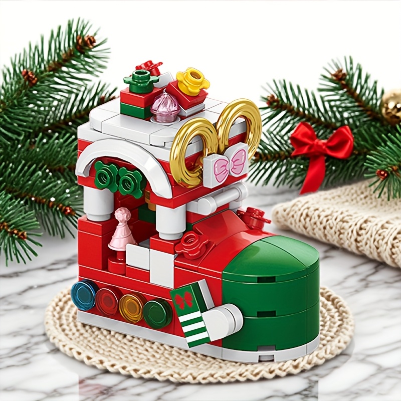 8IN1 Christmas Assembling Building Blocks Ornaments Set