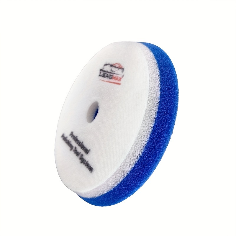 1pc Polishing Pad, Car Beauty Polishing Waxing Sponge Tray, Car Heavy Polishing Pad, Vibration Throwing Machine -inch Throwing Disc, Double Sponge Disk, Ga Polishing Wheel To Remove Paint Scratches