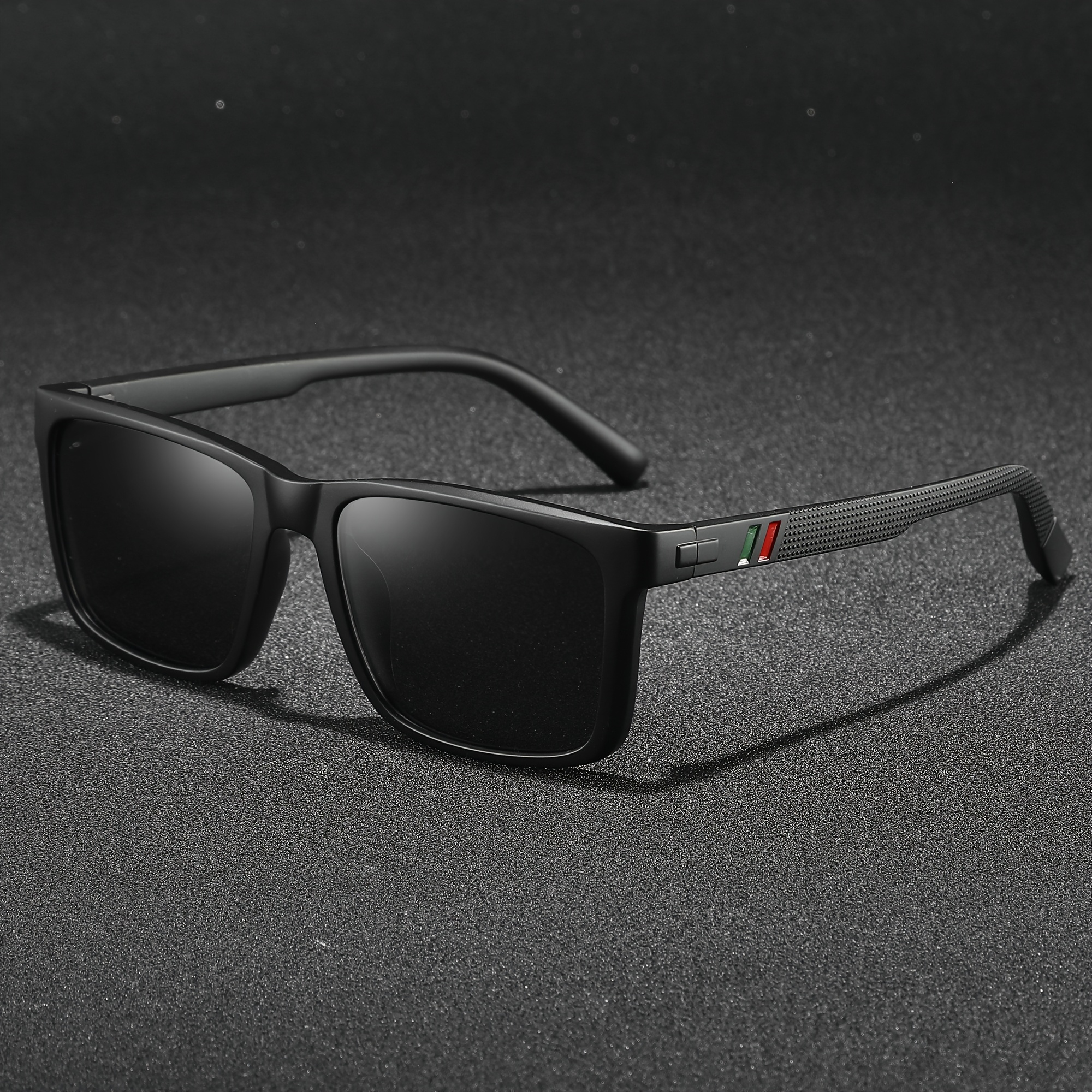 mens classic sports outdoor fishing tac polarized trendy sunglasses driver goggles ideal gift for men and women daily casual travel clothing matching shooting sunglasses without battery
