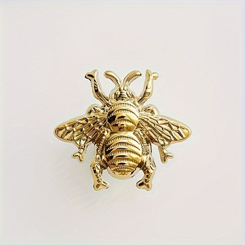 1 Cabinet Handle, Decorated Bee-shaped Handle, Cabinet Furniture Handle, Vintage Home Décor Drawer Pull