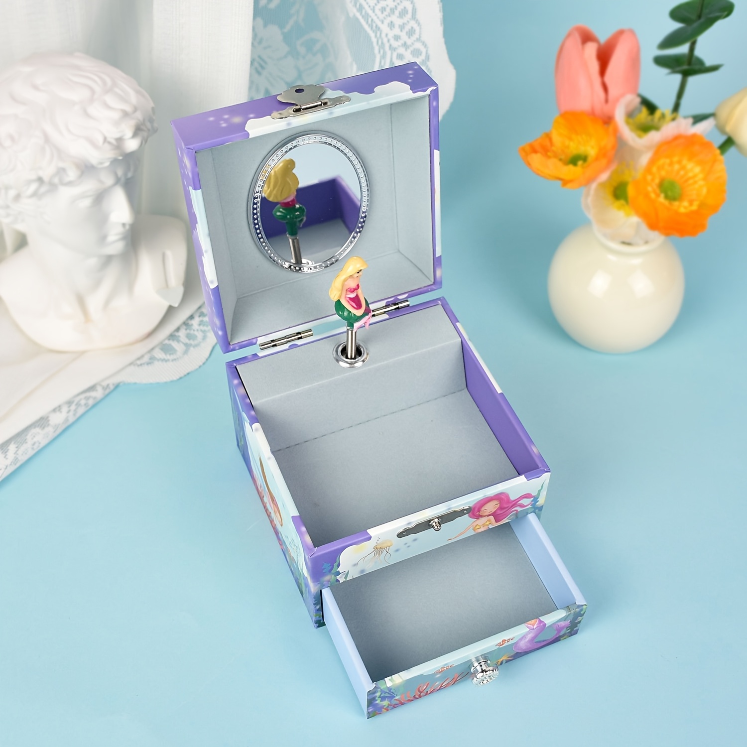 Engraved Musical Jewelry Box Musical Jewelry Box For Adults Nia