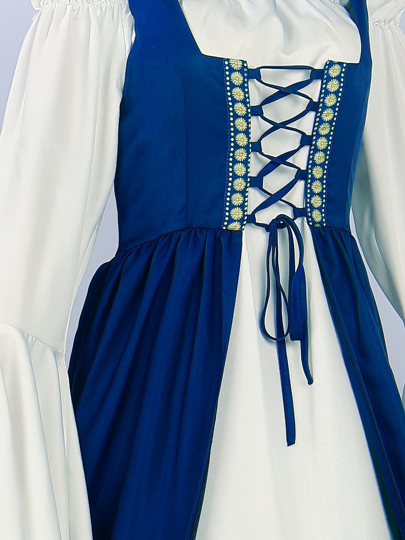 princess polly baby blue dress Miccostumes Womens Renaissance Dress Princess Cosplay Fairy