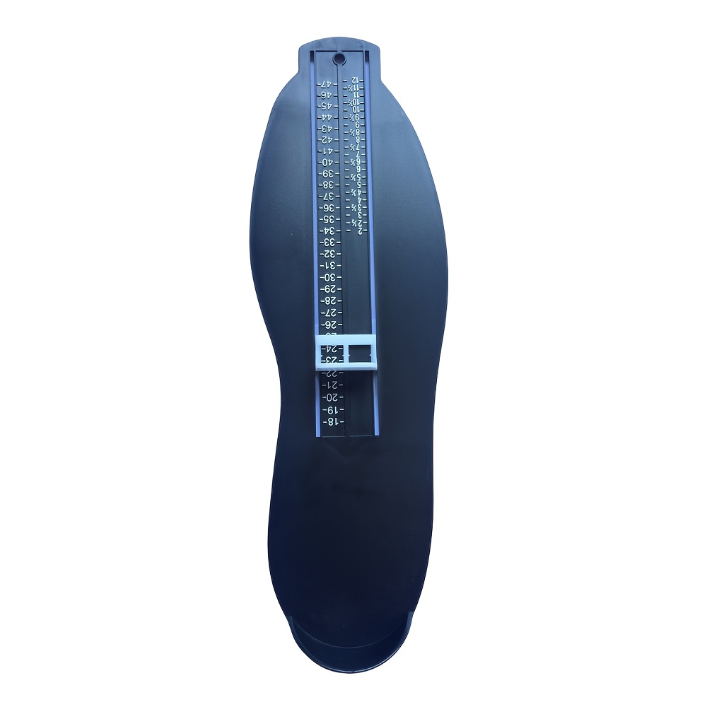 1pc Profit Foot Measuring Ruler, Durable Abs Resin Shoe Size Guide Tool, Non-electric Precision Foot Length Measurement Scale For Accurate Shoe Sizing