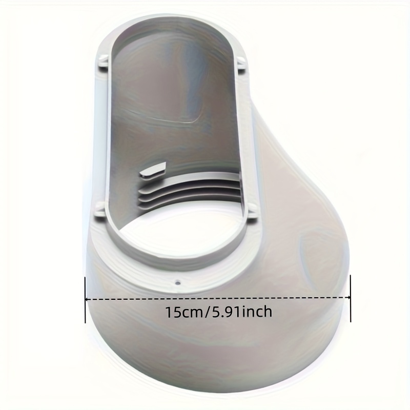 E-shop 1/3 Stück Tragbares Klimaanlagen-Fenster-Kit Slider, Verstellbarer Adapter Windschutzscheibe Auslassschlauch Rohrverbinder, Eingebettete Platte