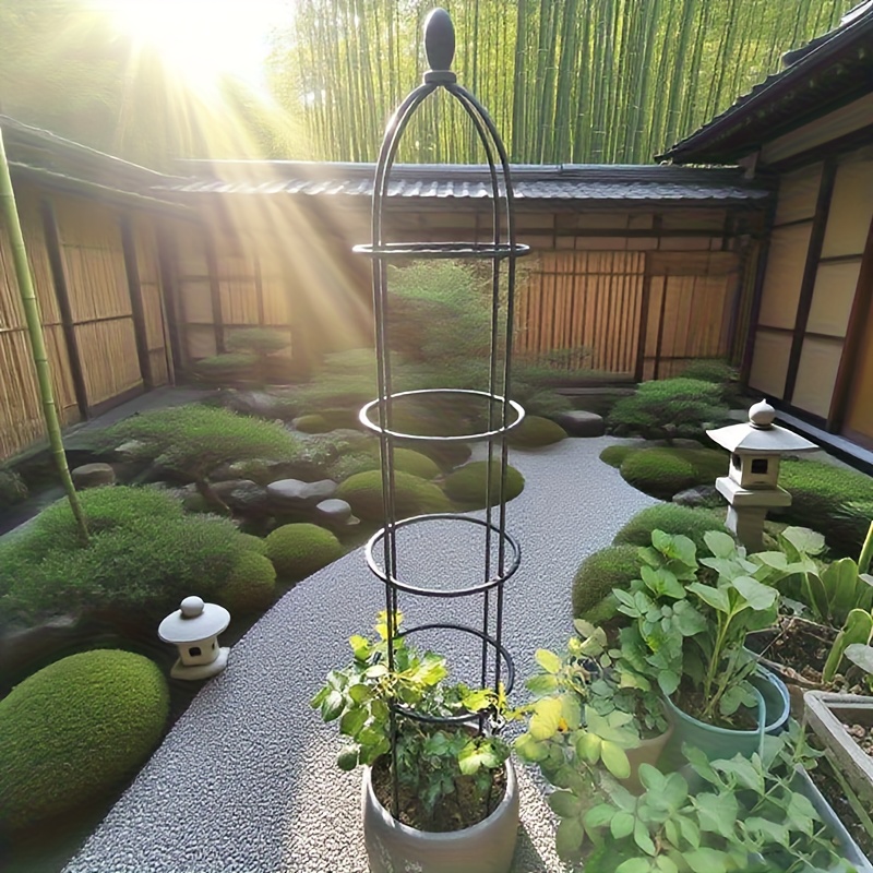 TEMU European Design Plant Lattice Flower Stand Suitable For Indoor And Outdoor Garden Is Very Suitable For Rose And Climbing Plants Lattice Climbing