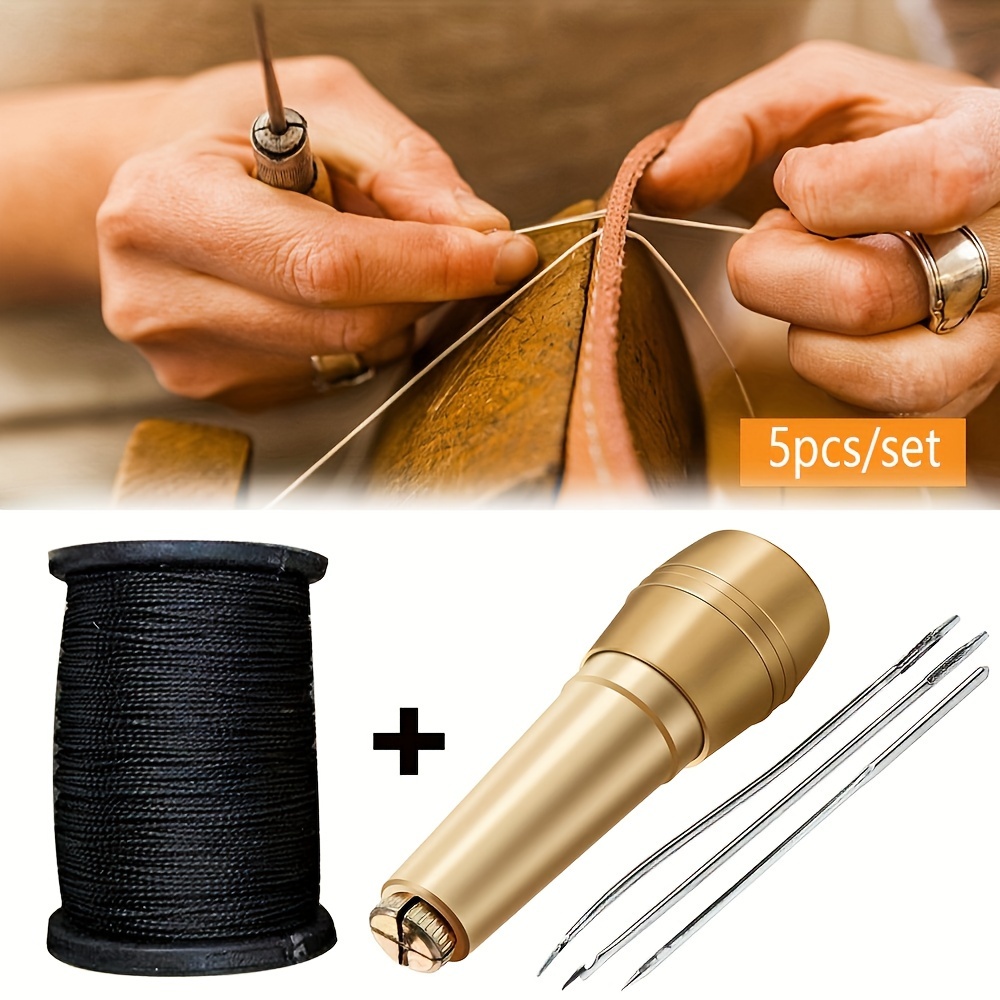 

5pcs Copper Awl Set For - & , Stitching