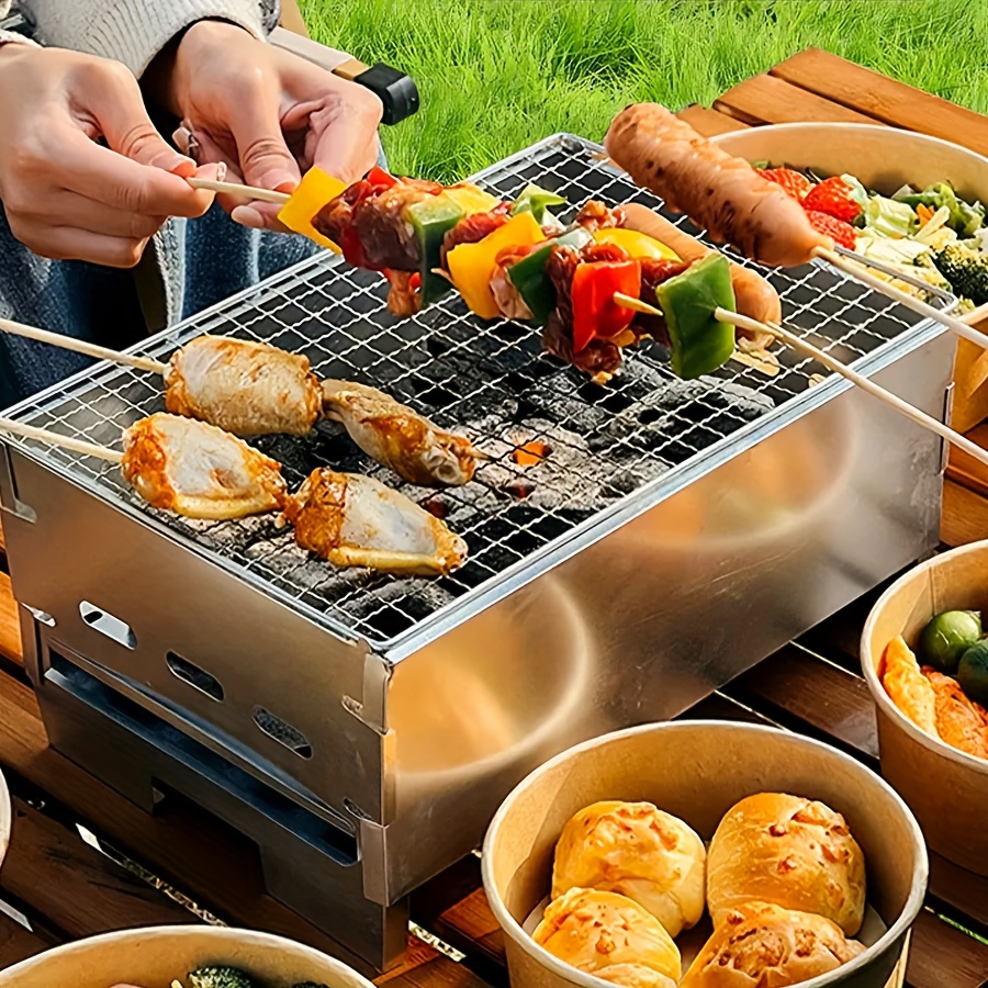 Складной портативный мангал-барбекю Portable Barbecue