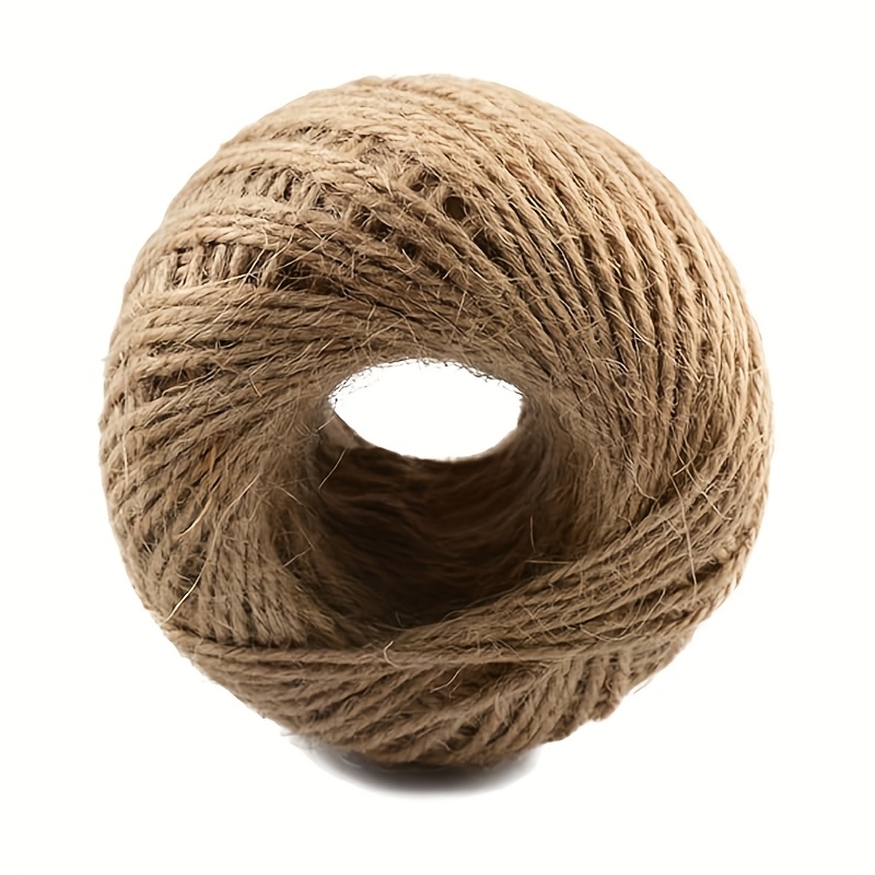 TEMU 100 Feet / 2 mm Dik Vintage Landelijke Stijl Ambachtelijk Touw | Cadeauverpakking/Naaien/Huisdecoratie/Verjaardagsfeest All-Match | Premium