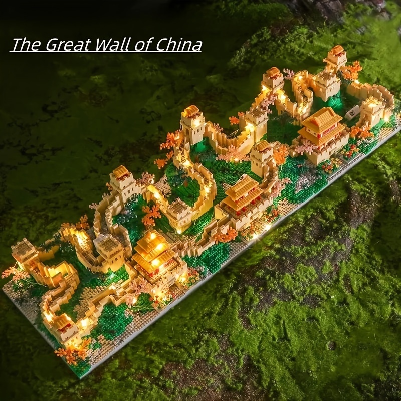 

10, 000pcs The Great Wall Building Blocks, Ultra-high Difficulty Puzzle, Suitable For Construction Toys