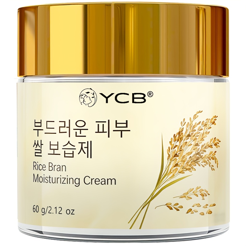 Image of The Rice Moisturizing Cream Is Enriched With Collagen, Ginseng, And A Of Extracts. It Provides Hydration, Tightens The Skin, And To Tone, Minimizing The Visibility Of , Wrinkles, Feet, Smile Lines