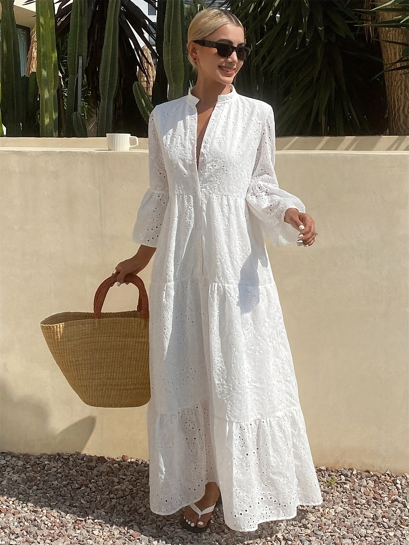 womens solid color summer new style loose fit casual