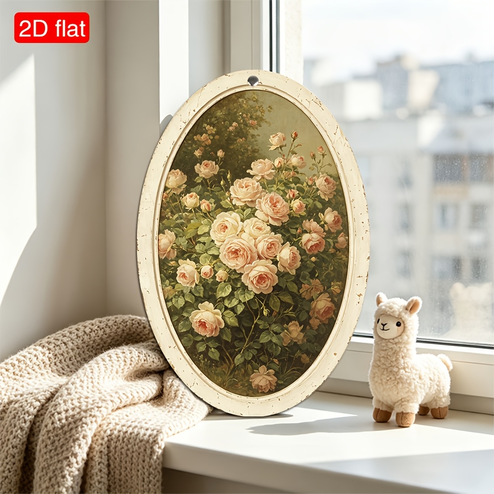 rose wall art sold on Temu United States