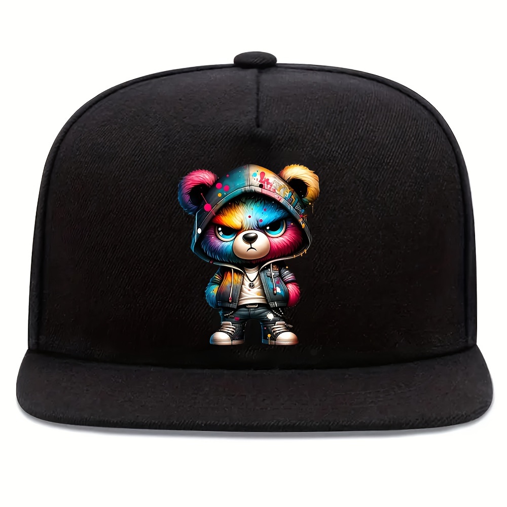 

Casquette de Baseball Ajustable avec Imprimé En , Style Hip-Hop , Polyester, Légère