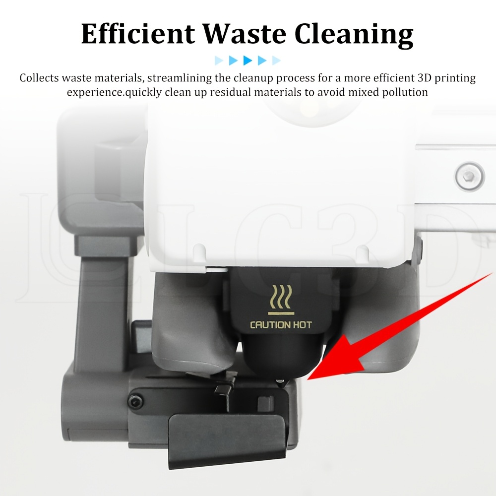 high quality 1pc purge wiper for a1 a1 mini purge wiper and waste dispenser dispensing component collect and clean waste materials for 3d printer Product details 2