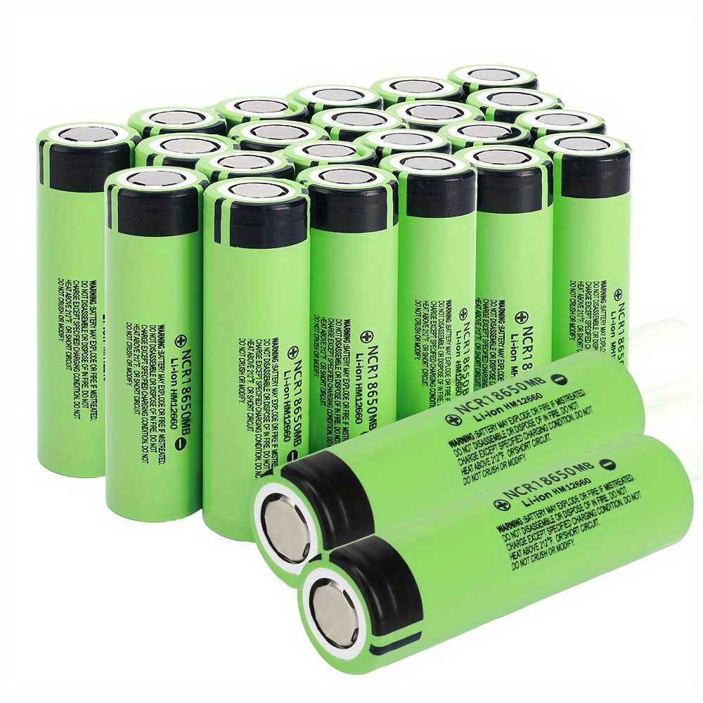 

[24 Pcs] 18650 Battery 3600mah Rechargeable Battery 3.7v Can Battery