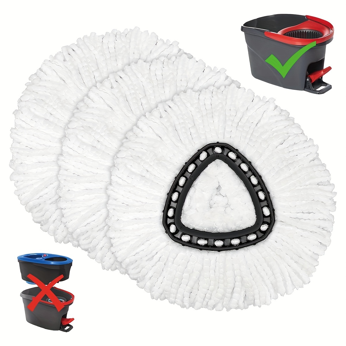 

Mop Replacement Cleaning Mop Replacement , Suitable For Mop Replacement Rotating Mop Replacement , Rotating Mop