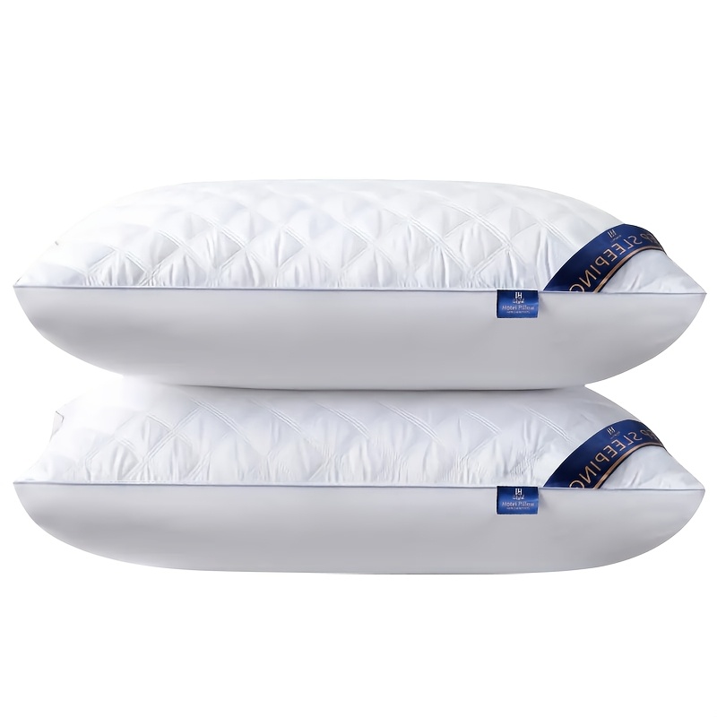 2pcs/4pcs Bedding Pillow, Neck Pillow, Soft, Comfortable, Multifunctional Home Neck Support Pillow, High Quality Pillow Core, Suitable for 4 Seasons: Spring, Summer, Autumn And Winter