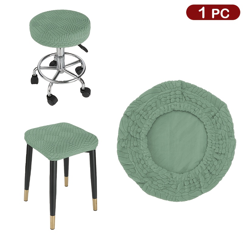 TEMU 1 universal para taburete, para silla, protector de silla - Diseño elástico antideslizante, tejido elástico de forro polar, adecuado para