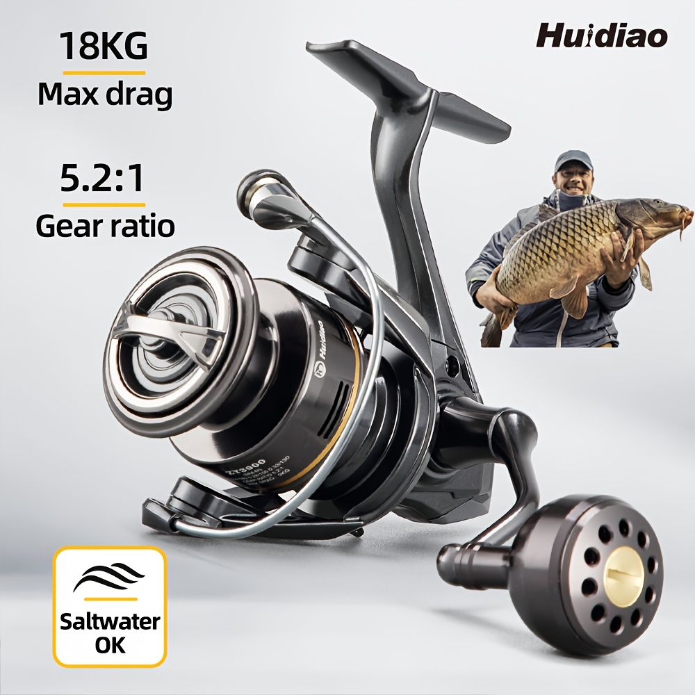 eddie bauer fishing reel RX 2 Fly fully sealed Bauer drag Size:ACU-1000A reel big fish Are you constantly losing