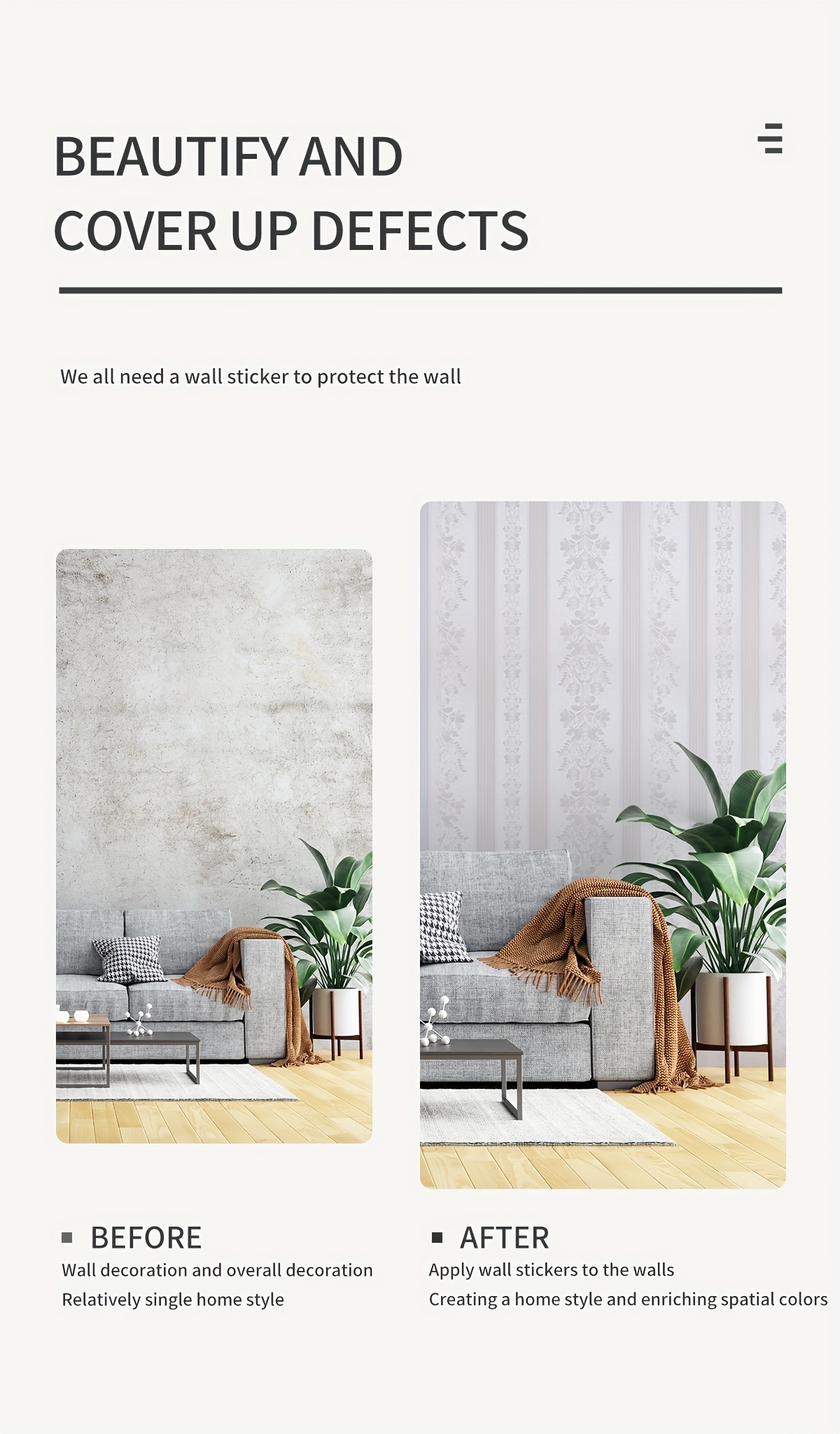 빈티지 화이트 플로럴 벽지 방수 쉬운 청소 diy 홈 데코용 자체 접착식 주방 캐비닛 및 방 리모 - Temu Republic of  Korea, image size:800x1365