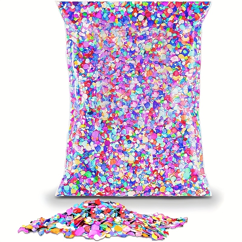 200 Confettis Anniversaire "Joyeux Anniversaire" - Décoration Table, Fête, Mariage