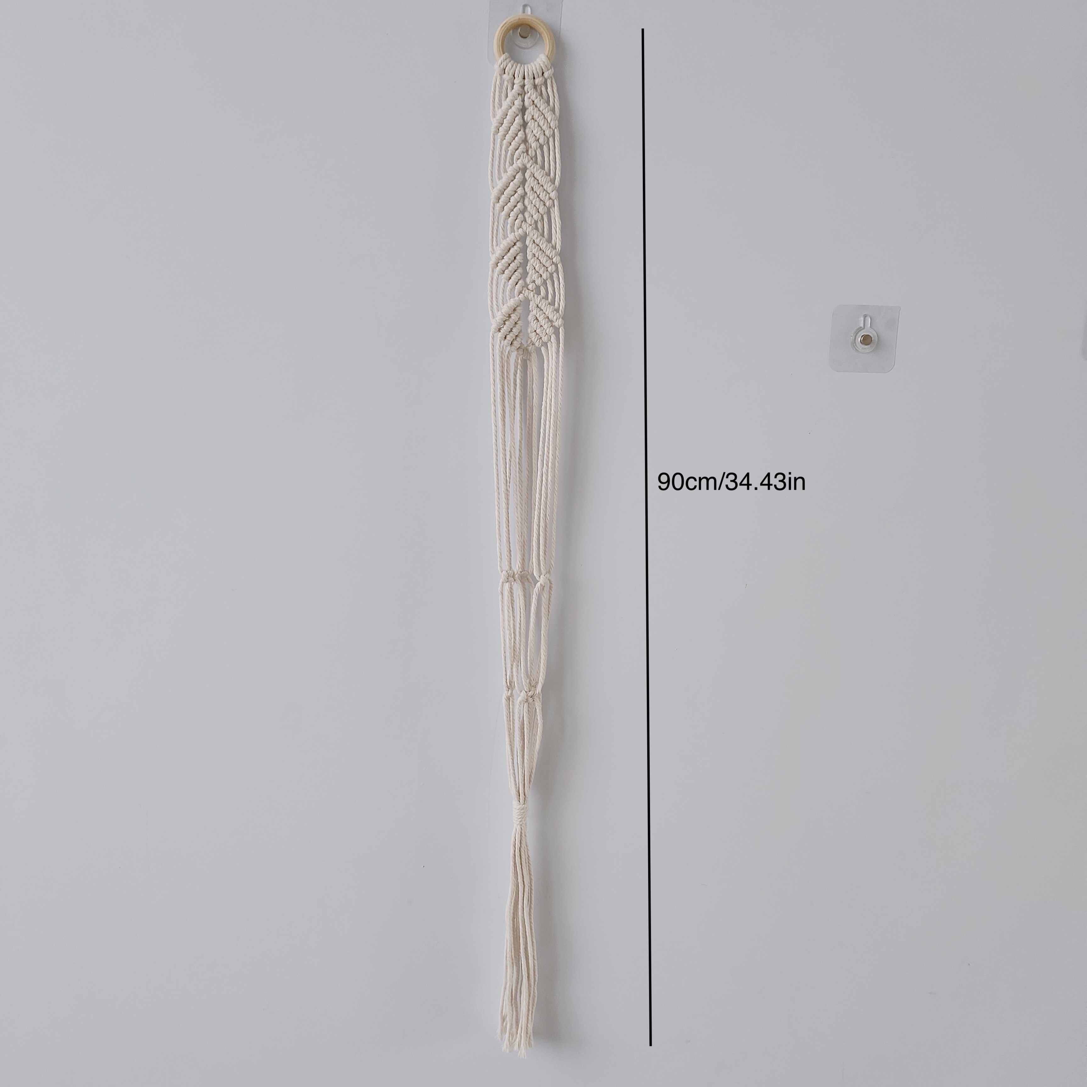 Macrame Side Rainbow Plant Hanger