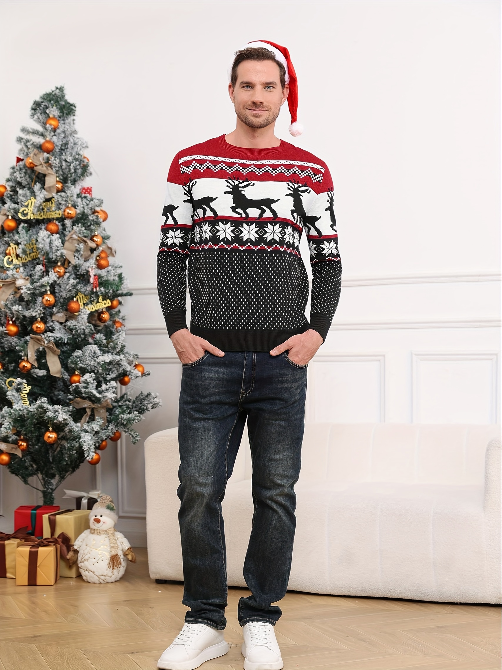 mens pullover long sleeve Temu