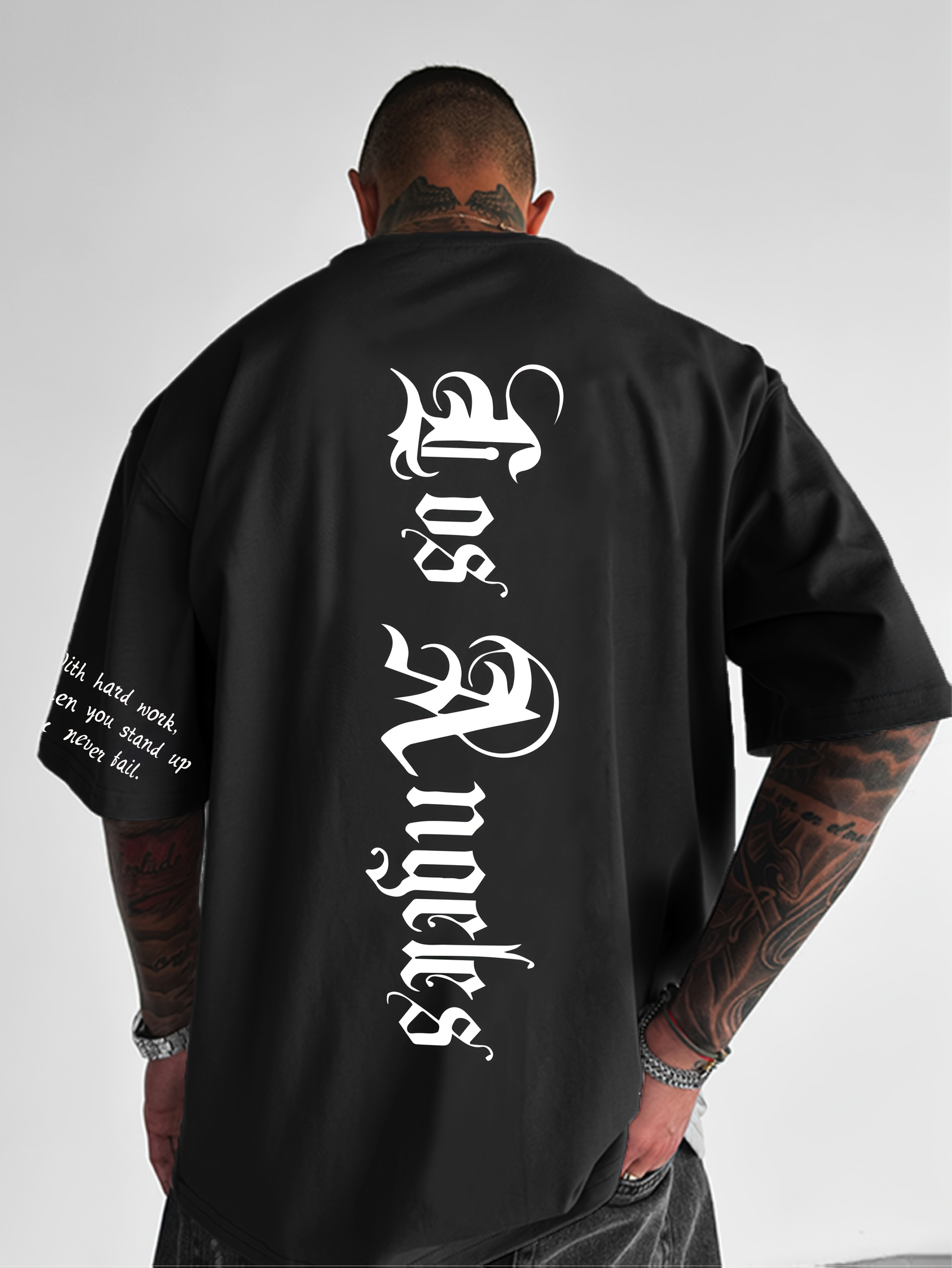 camiseta hombre estampado ángeles estilo casual Temu Guatemala