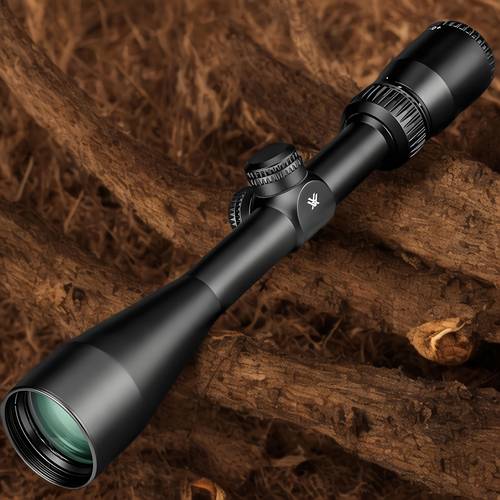 v0 rifle scope 4 12x44 bdc scope 1 inch tube rifle scope black