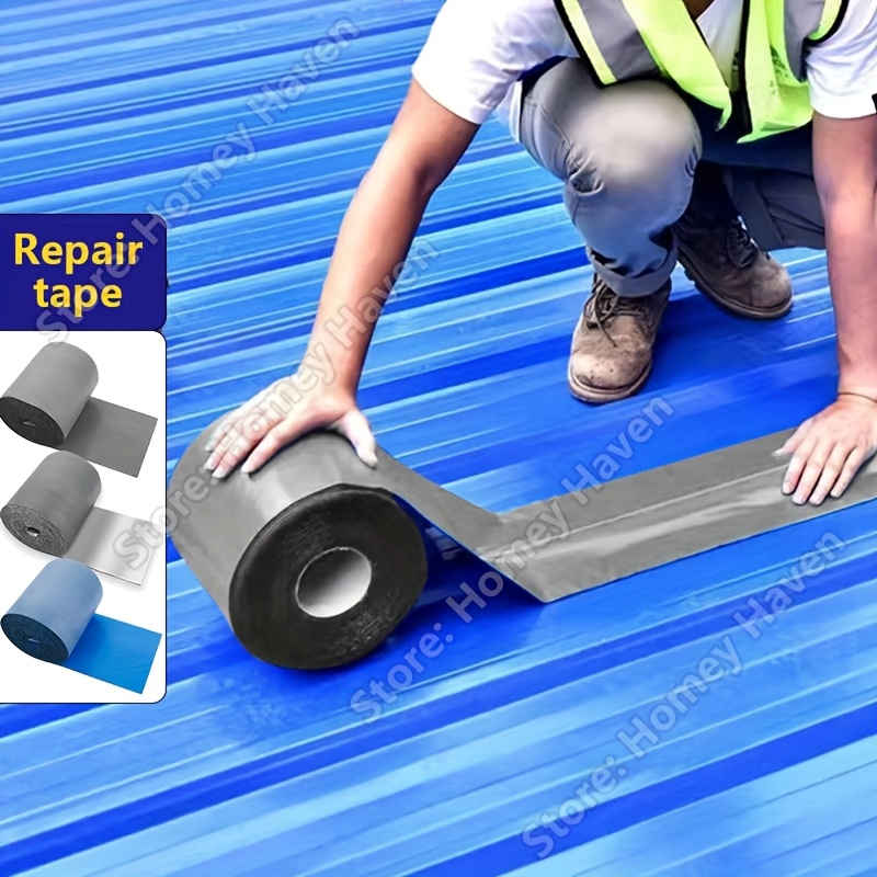 

Waterproof Roofing Membrane With A Width Of 30cm, Suitable For Construction Sites, Golden Roofs, Steel , Corrugated Tiles, Providing Insulation, , Anti-aging, Rust Prevention, And Hole Repair Effects.