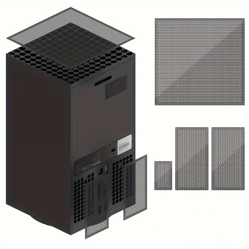 Filter Cover For Console, Dust Proof Cover Dust Filter Cover Kit Additions Compatible With For X Controller (1 Set Of Dust Proof Nets)