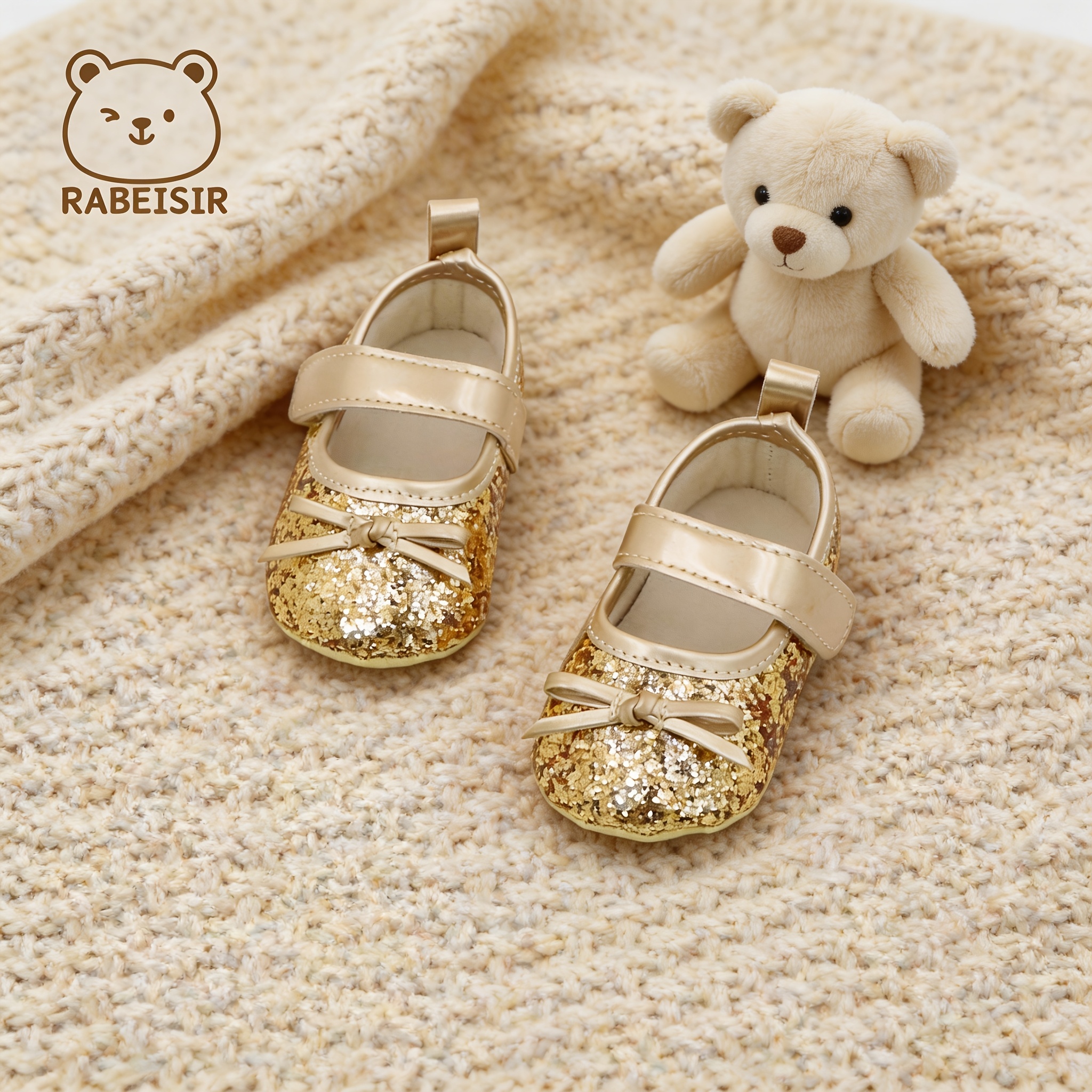 Image of Walking Shoes, Princess Sequin Style Pre-walkers, Lightweight And Non-slip, Suitable For Daily Wear And Parties, Spring And Autumn