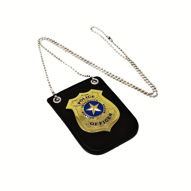 Cosplay Metal Badge For Halloween Party Costume Necklace