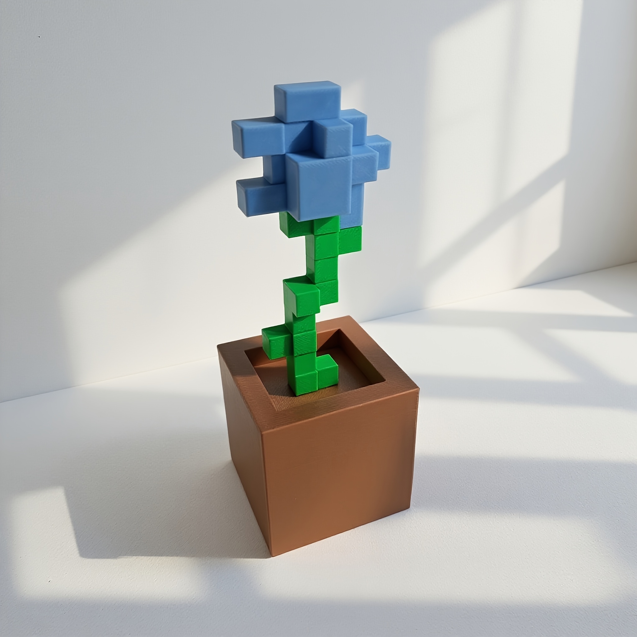TEMU Modular Assembly Rose Planter, Petg Material Non-fading, Odorless, Creative Desktop Ornament, Medium Size Space-saving, Unique Gift, Ideal For