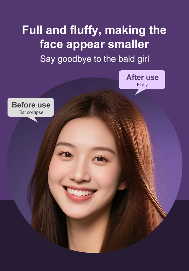 Draagbare en Draadloze Stijltang, Snel, Constante Temperatuur Anti-Broei Ontwerp, Slimme LED Digitaal Display, USB Opladen, Exquise en Lichtgewicht, Geschikt voor Thuis Reizen, een Ideaal Cadeau voor Vrouwen, Professionele Styling Tool