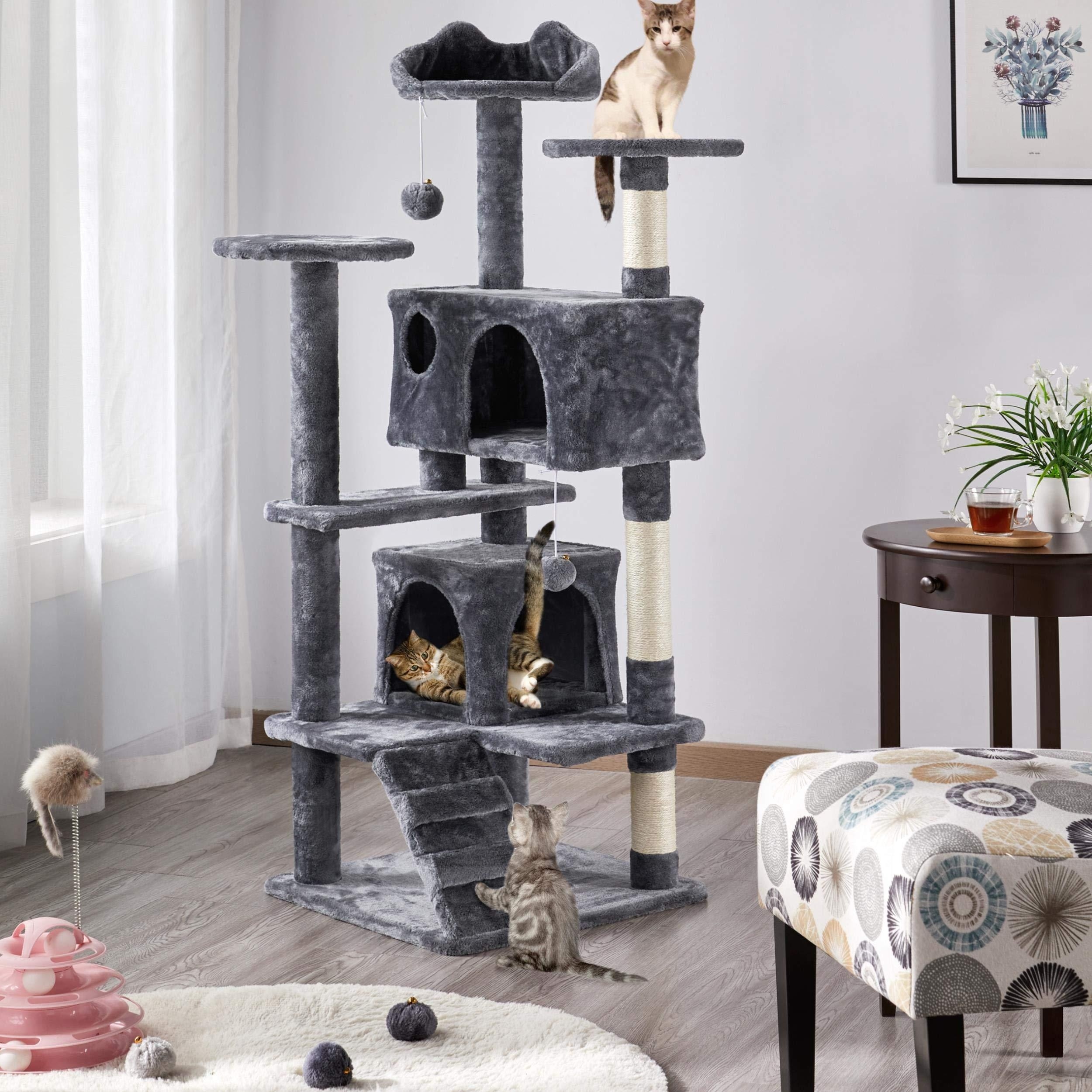 

A Cat Tower, Cat Toy Suitable For Small And Medium-sized Cats, Interactive Cat Playhouse