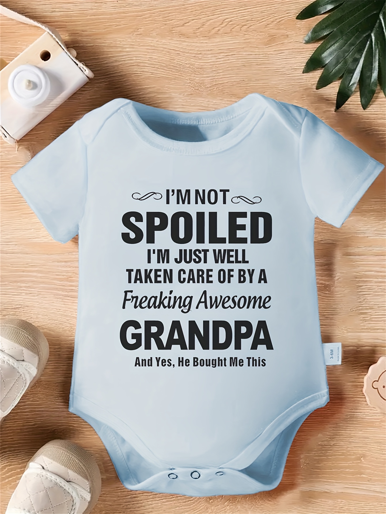 grandpa baby clothes sold on Temu United States
