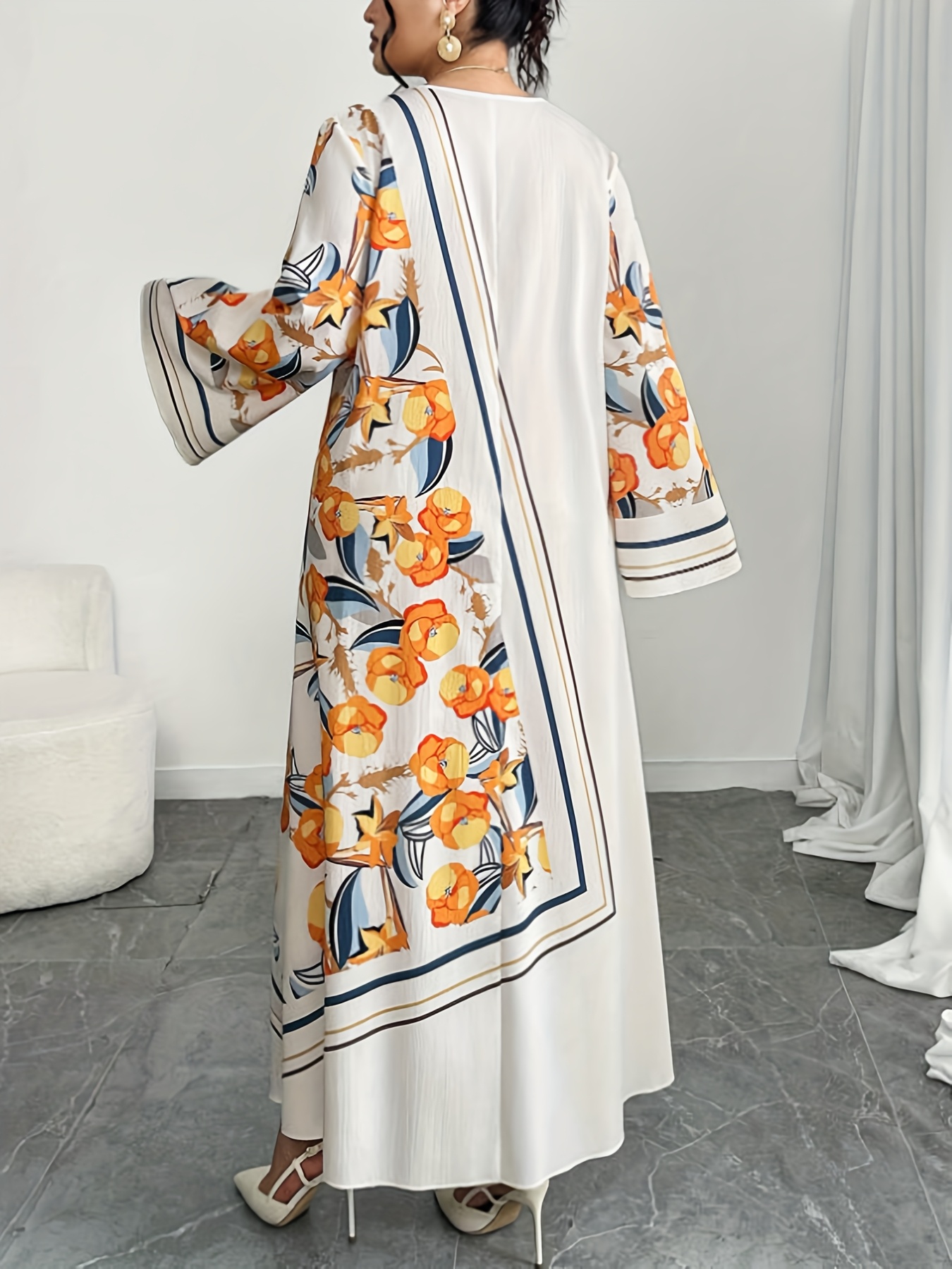 knee length dresses for ladies Amahle Maxi Dress – Tallit Wear main image 1