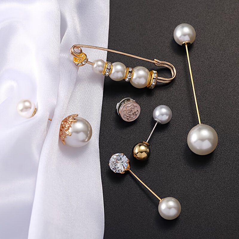 6pcs-pants Waist Tightening Brooch Set, Brooch Set
