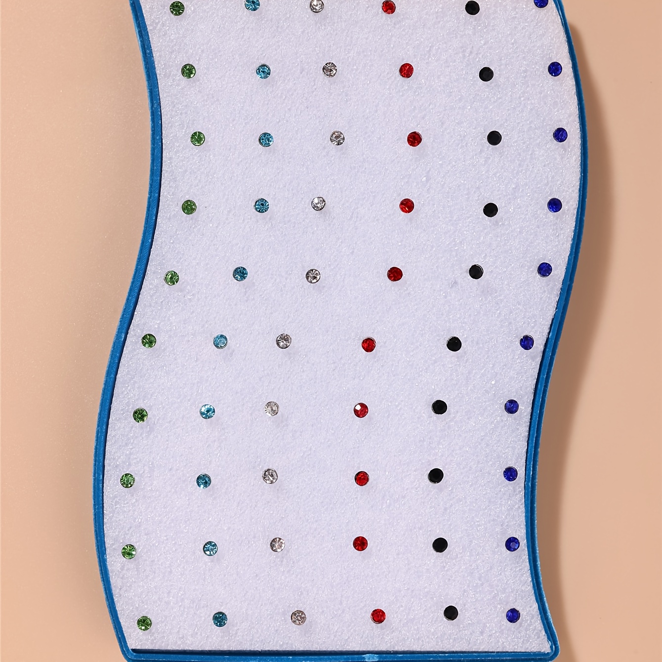 TEMU 30 de aretes de perno mini en con incrustaciones de pedrería pequeña de 2 mm y postes de hierro, colores surtidos