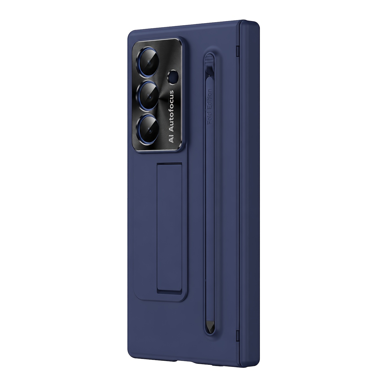 TEMU Phone Case - Suitable For Galaxy Z Fold 7, A Stylish And High- Protective Case With Integrated Stand. Film Comes With A Stylus As A Gift, And Is